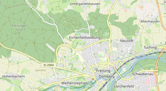 physical therapy on map