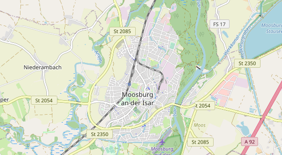 physical therapy on map