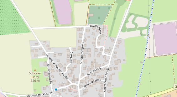 Physiotherapie auf Satellitenbild