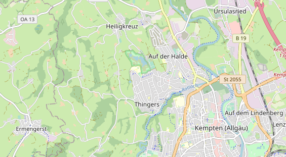 Physiotherapie auf Karte