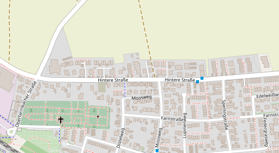 Physiotherapie auf Satellitenbild