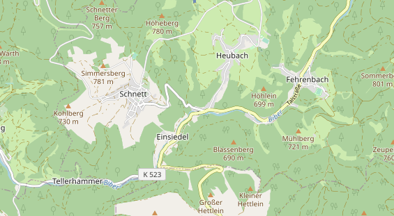 physical therapy on map