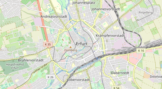 physical therapy on map