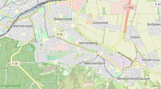 physical therapy on map