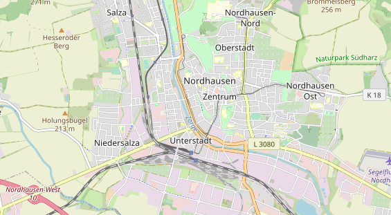 physical therapy on map
