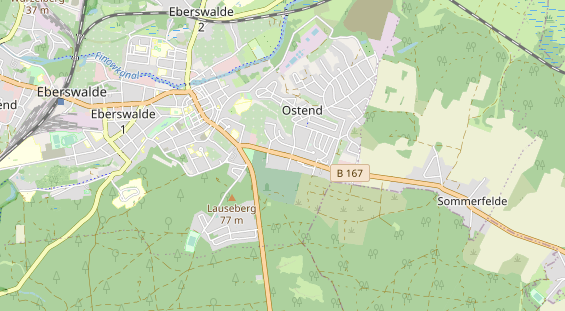 physical therapy on map