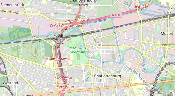 physical therapy on map