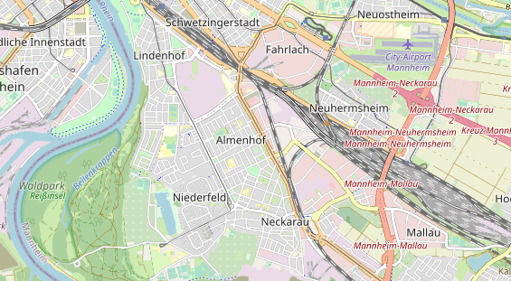 physical therapy on map