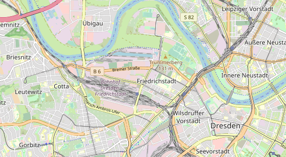 physical therapy on map