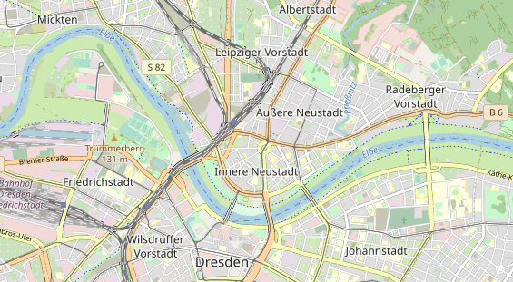 physical therapy on map