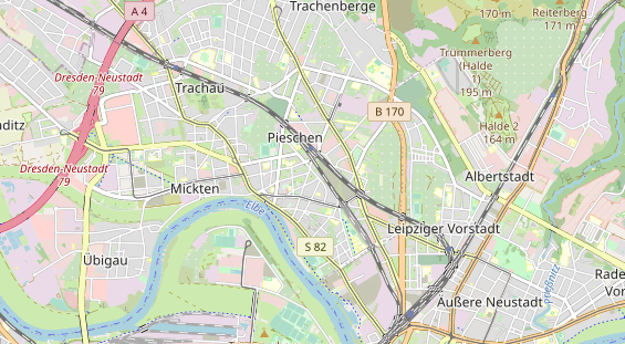 physical therapy on map