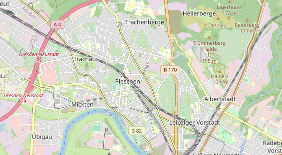 physical therapy on map