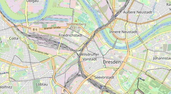 physical therapy on map