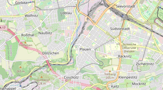 physical therapy on map