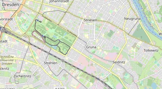 physical therapy on map