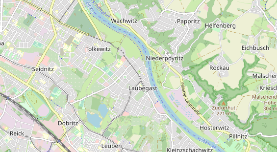 physical therapy on map