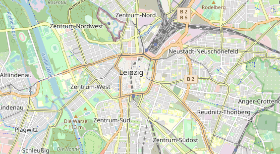 physical therapy on map