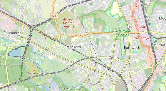 physical therapy on map