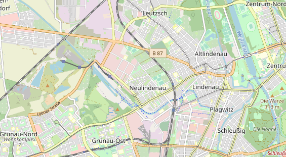 physical therapy on map