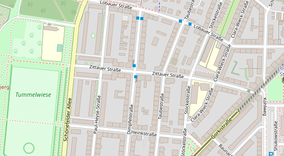 Physiotherapie auf Satellitenbild