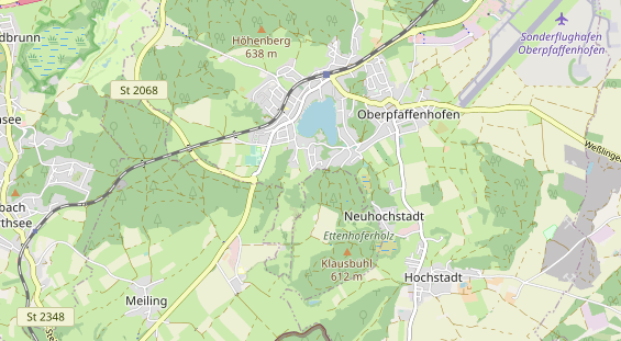 physical therapy on map