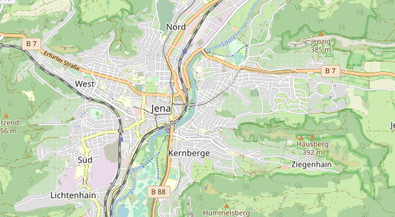 physical therapy on map