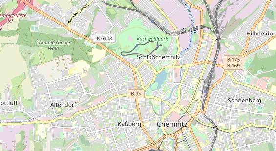 physical therapy on map