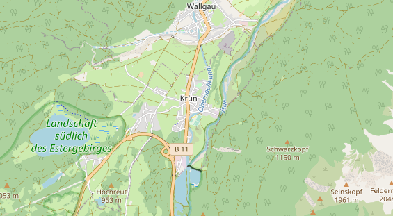 physical therapy on map