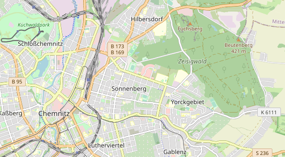 physical therapy on map