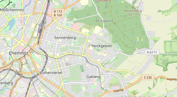 physical therapy on map