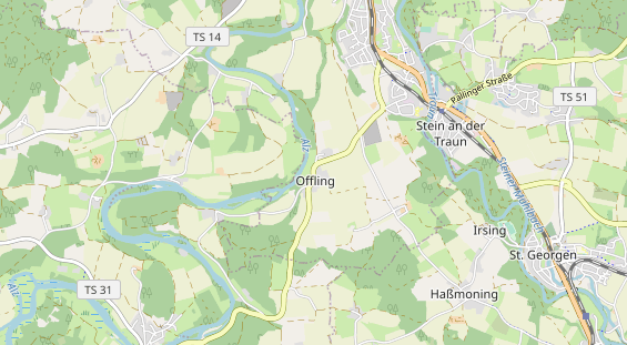 physical therapy on map