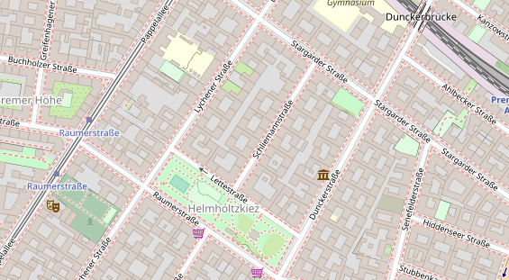 Physiotherapie auf Satellitenbild