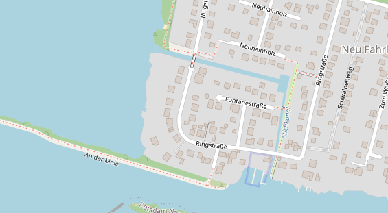 Physiotherapie auf Satellitenbild