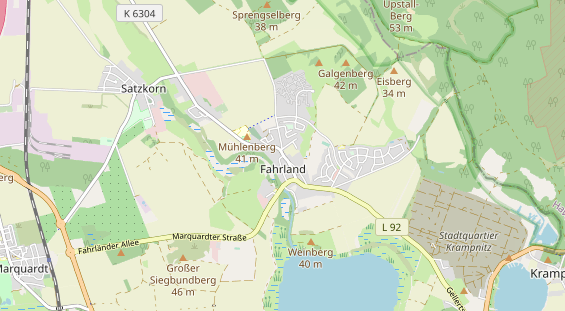 physical therapy on map