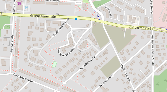 Physiotherapie auf Satellitenbild