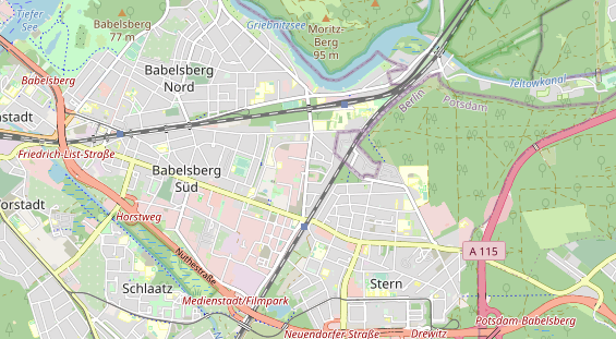 physical therapy on map