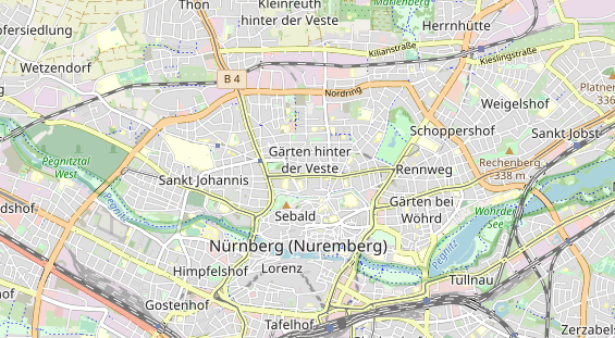 physical therapy on map