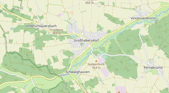 physical therapy on map