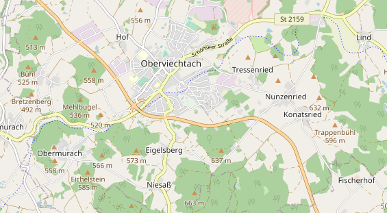 physical therapy on map