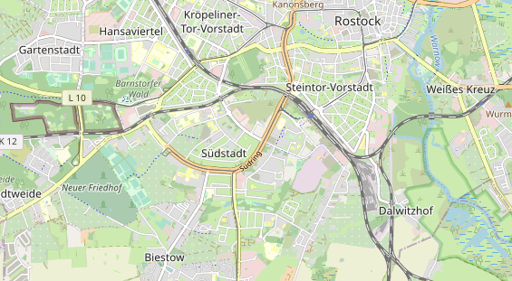 physical therapy on map