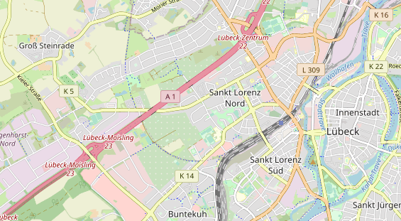 physical therapy on map