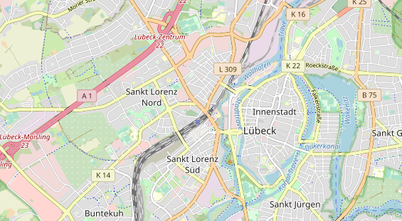 physical therapy on map