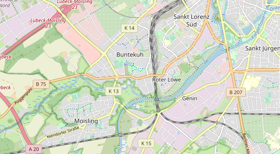 physical therapy on map
