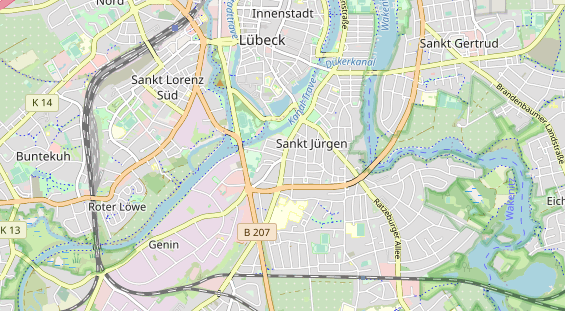 physical therapy on map