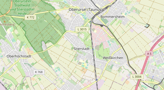 physical therapy on map