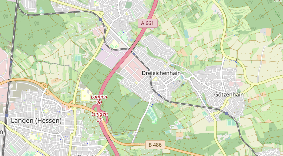 physical therapy on map