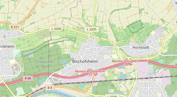 physical therapy on map