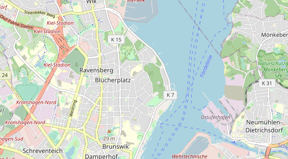 physical therapy on map