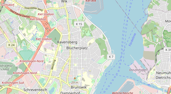 physical therapy on map