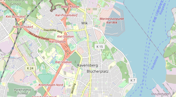 physical therapy on map